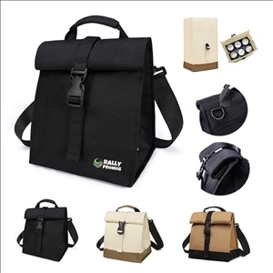 Oxford Insulated Foldable Lunch Bag